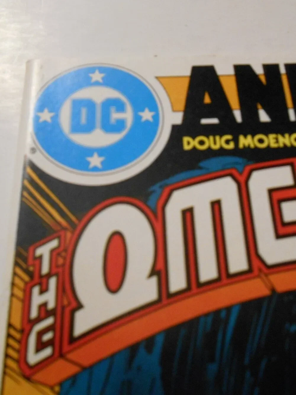 OMEGA MEN ANNUAL # 1 By Doug Moench Inks by Alex Nino Cover by Tod Smith
